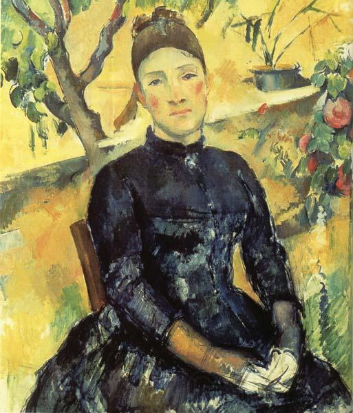 Paul Cezanne Madame Cezanne dans la serre Germany oil painting art